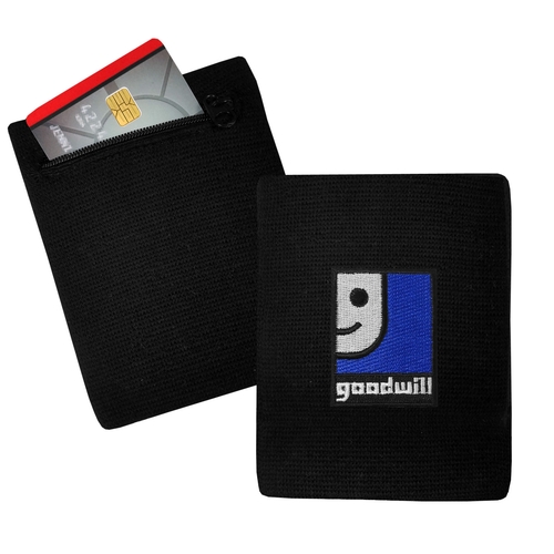 Wristband Wallet with RFID Blocking Material