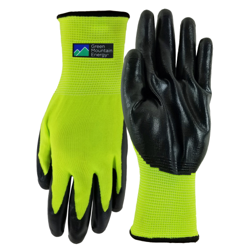 Men's Nitrile Palm Coated Gloves