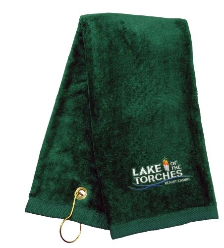 Tri-Fold Towel w/Hook & Grommet
