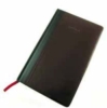 Faux leather bound journal book with debossed logo