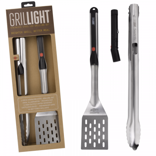 GRILLIGHT Deluxe 2 Piece LED Tool Set