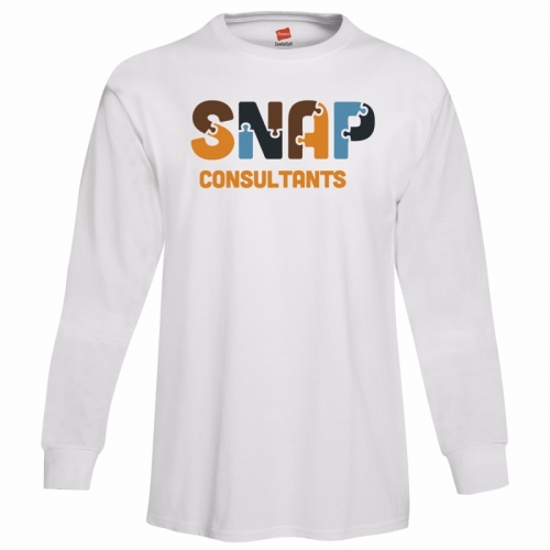 Hanes ComfortSoft Long Sleeve Crew T-Shirt