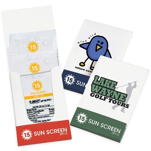 SPF-15 Sunscreen Lotion Pocket Pack
