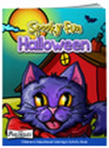 Coloring Books With Masks Topics Shown: Spooky Fun Halloween