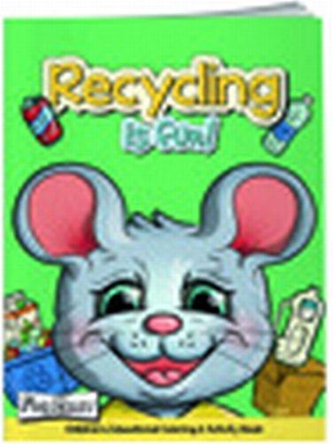 Coloring Books With Masks Topics Shown: Recycling is Fun