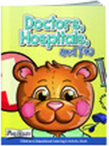 Coloring Books With Masks Topics Shown: Doctors, Hospitals, and You