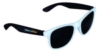 Two-Tone White Frame Sunglasses