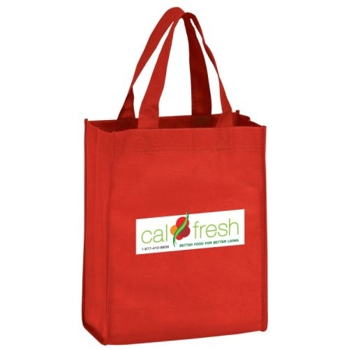 Recession Buster Non-Woven Tote Bag w/ Full Color (8