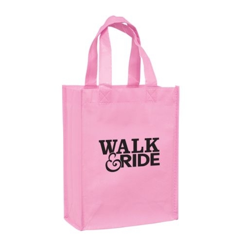 Breast Cancer Awareness Pink Gloss Laminated Designer Tote Bag (8