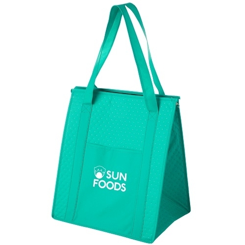 Insulated Non-Woven Grocery Tote Bag w/ Insert (13
