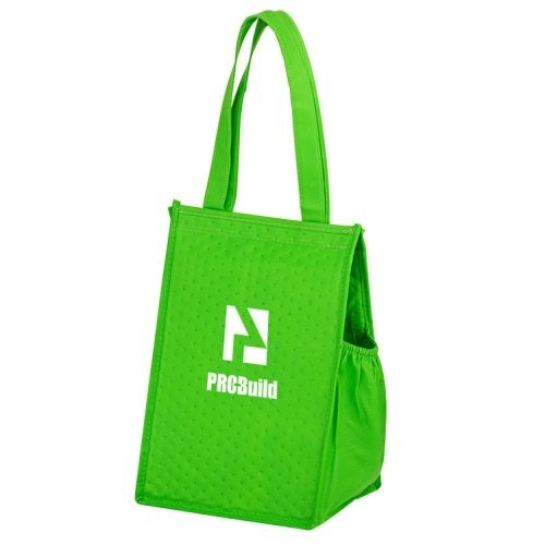 Insulated Non-Woven Lunch Tote w/ Insert (8