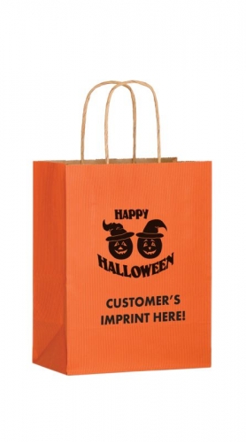 Halloween Stock Design Matte Orange Shopper • Pumpkins - Customized (10