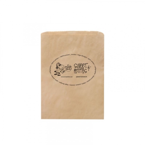 Natural Kraft Paper Merchandise Bag (8 1/2