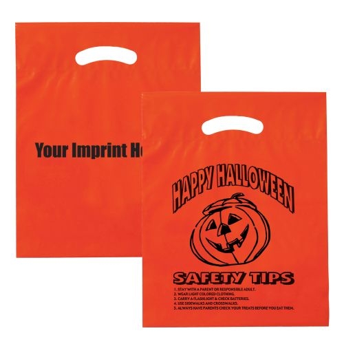 13H12153 - Stock Design Halloween Bag - Orange – Flexo Ink