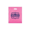 Frosted Die Cut Plastic Bag (15