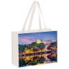 Full Coverage OPP Laminated Non-Woven Tote Bag w/ Full Color (16