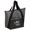 Insulated Tweed Look Non-Woven Tote w/Insert (14
