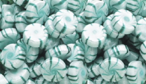 Custom Hard Mints-Green Peppermint Starlites