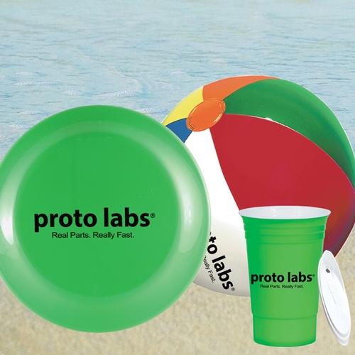 Party Fly Ball Kit - Cup, Beach Ball & Flyer