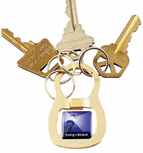 Key Chain - KeyKlasp Gold Matte