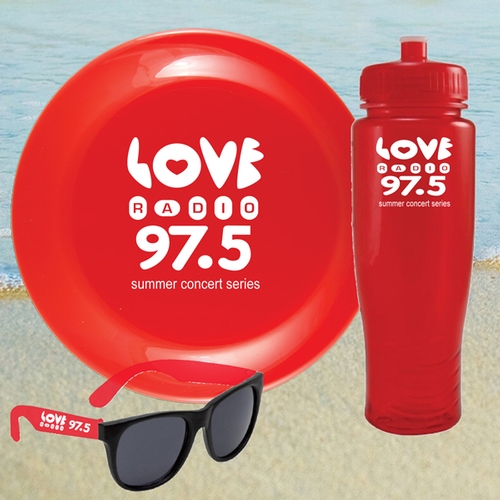 Bottle Cancun, Flyer & Sunglasses Kit