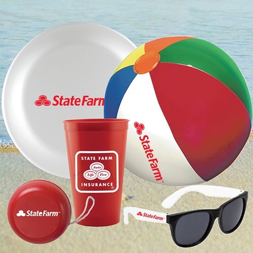 CUP Fun Kit #5 - Stadium cup, Beach Ball, Flyer, Sunglasses and Yoyo