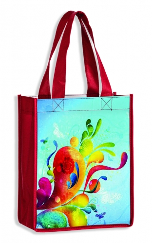 Full Color Laminated Non-Woven Tote Bag (8