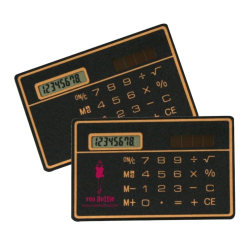Clearance Item! Credit Card Pocket Size Solar Calculator