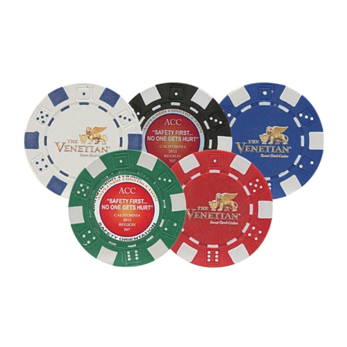 11.5 g Professional Clay Poker Chips w/ 4 Color Process (VERSAprint™)