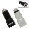 Aluminum Dual USB Car Charger Adapter w/Emergency Hammer