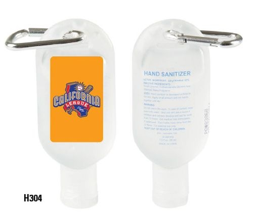 1 oz. Hand Sanitizer Gel w/ Carabiner