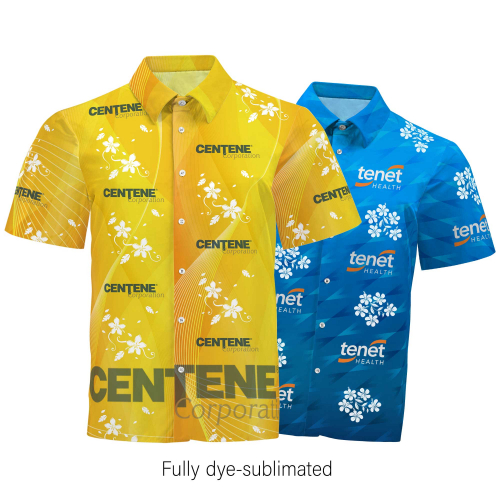 Unisex Dye Sublimated Poplin Shirt – Polyester