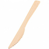 Disposable Bamboo Cutlery Serrated Eco Knife
