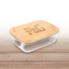 20oz. Glass Food Storage Container with Bamboo Lid