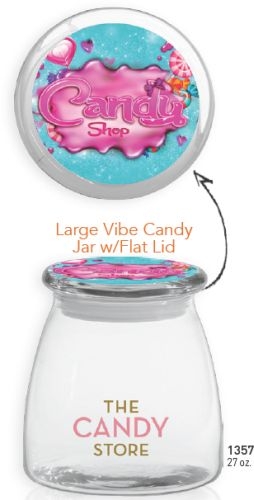 27 oz. Large Vibe Candy Jar