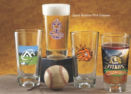 16 oz. Sport Bottom Pint Glasses