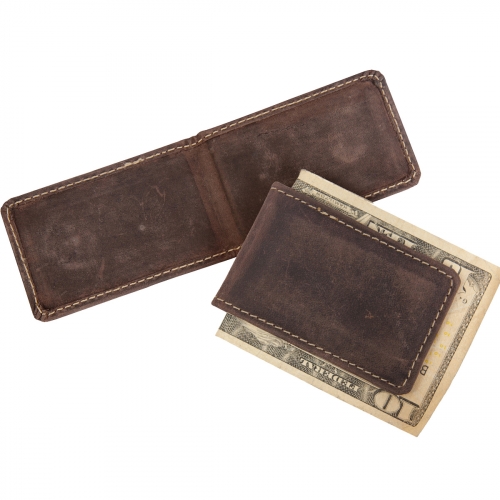 Wilson Canyon Leather Money Clip
