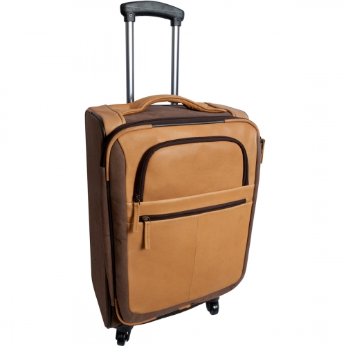 Switzer Canyon Leather Rolling Carry-On