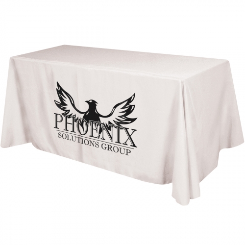 Flat 4-sided Table Cover - fits 6 foot standard table