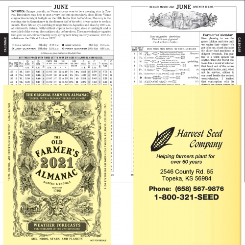 2021 The Old Farmer's Almanac® Booklet