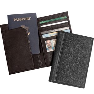 White Mountain Leather Passport/Travel Wallet