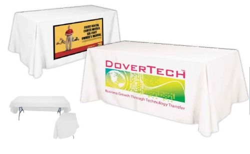 Polyester, Large Ad Full Color 6’ or 8’, 3 or 4 Sided Flat