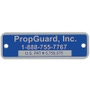 Metal Plates & Signage: 0-3 sq. in.