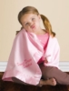 Satin Trim Micro Fleece Baby Blanket