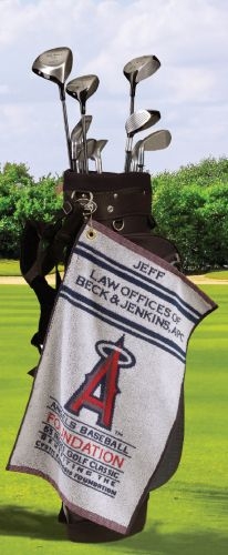 Terry Jacquard Golf Towel