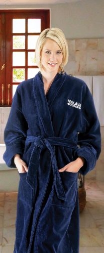 Terry Velour Kimono Robe