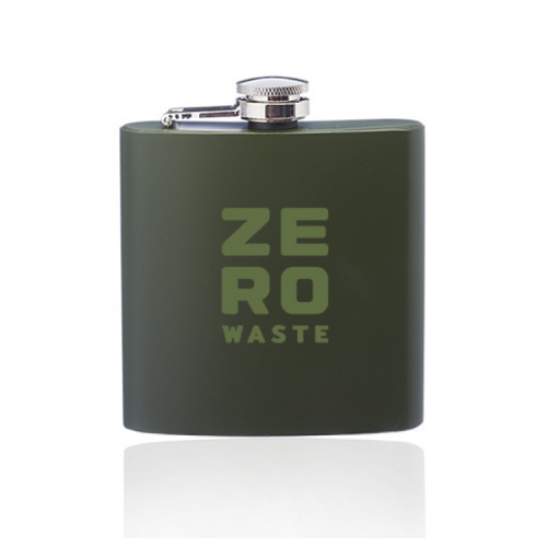 6 oz. Camo Stainless Steel Hip Flask