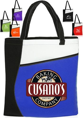 Side Curved Non-Woven Tote Bag