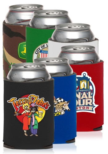 Full Color Budget Collapsible Can Cooler