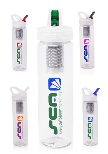 25 oz Freedom Filter Plastic Water Bottle